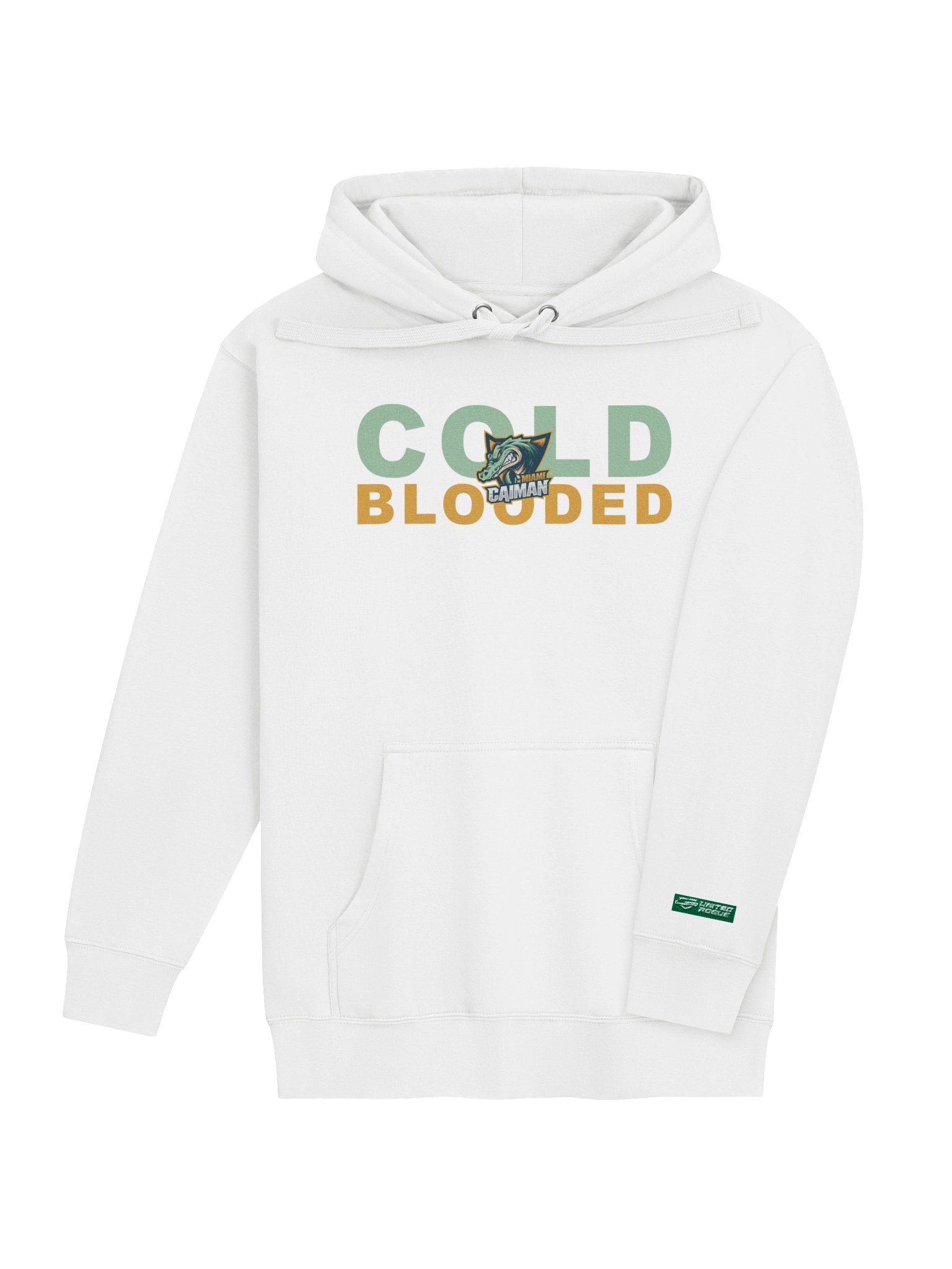 Miami Caiman Cold Blooded Slogan Series Hoodie product image (4)