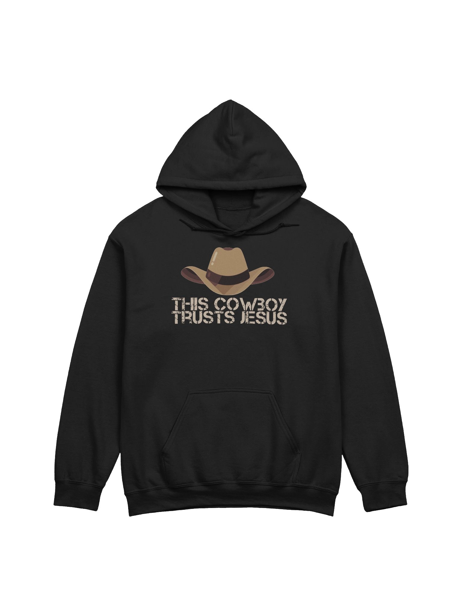 Christian Hoodie This Cowboy Trusts Jesus product image (3)