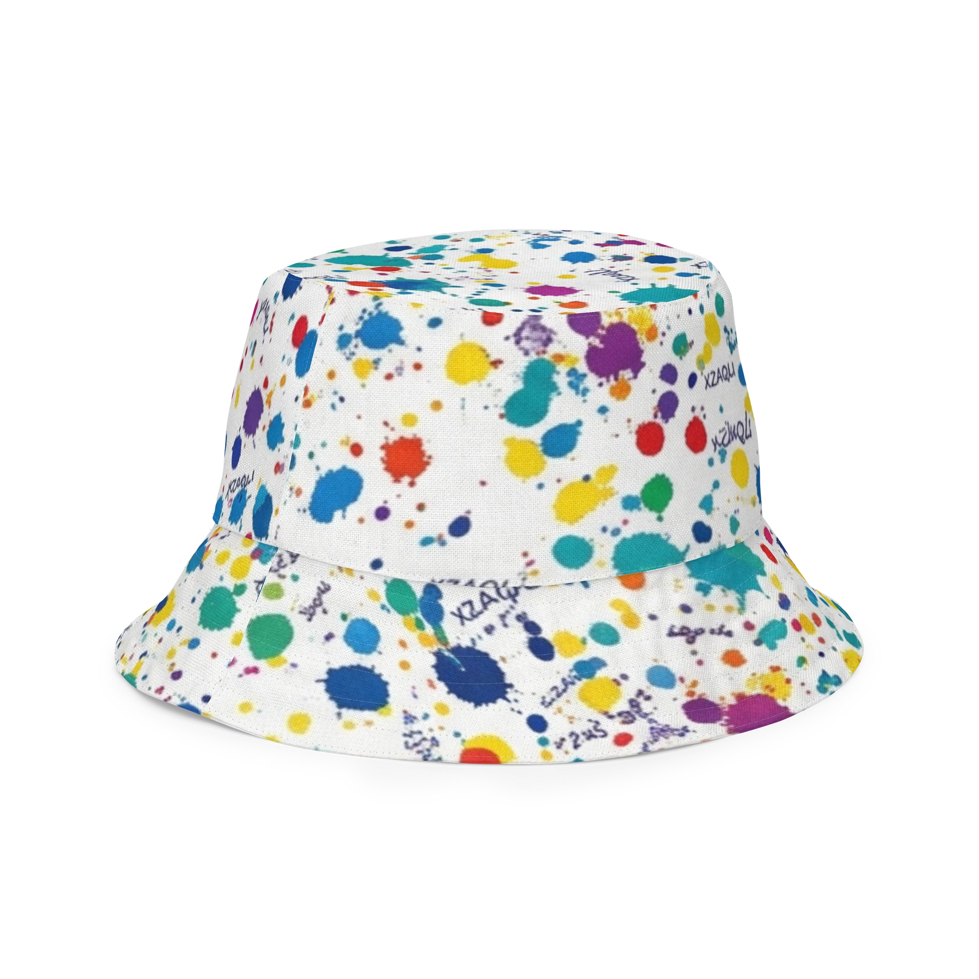 XZAQLI DripStream Bucket Hat (White) product image (3)