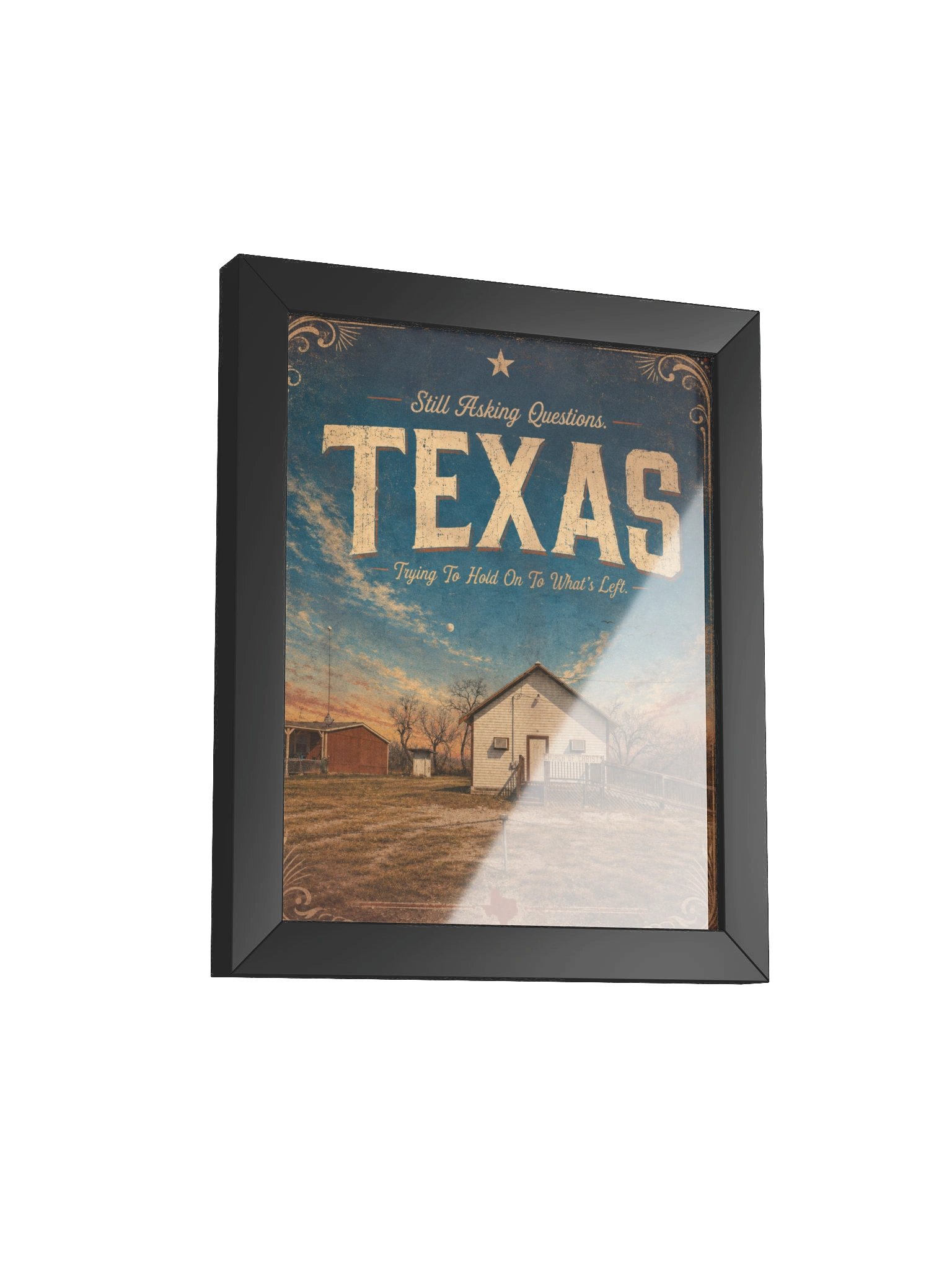 Texas — Trying to Hold On to What’s Left | Matt Pierce Poster product image (4)