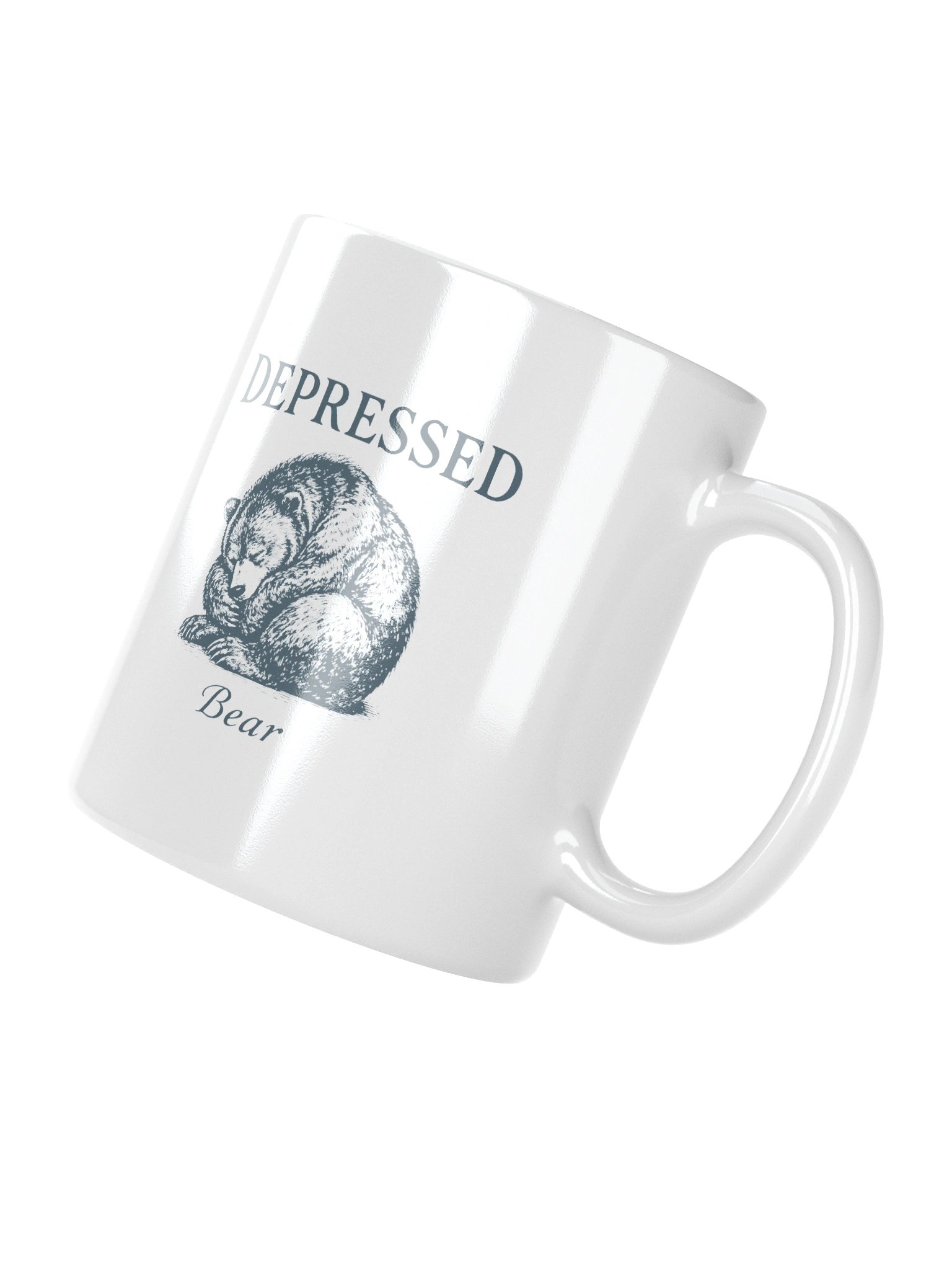 Depressed Bear Ceramic Mug product image (3)