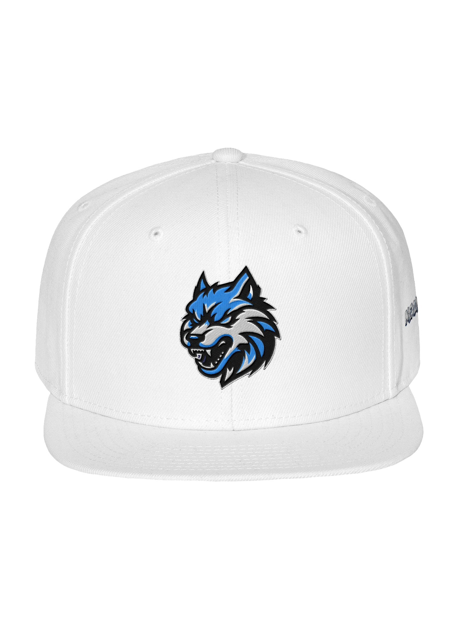 Wolf Pack Hat | White & Blue product image (1)