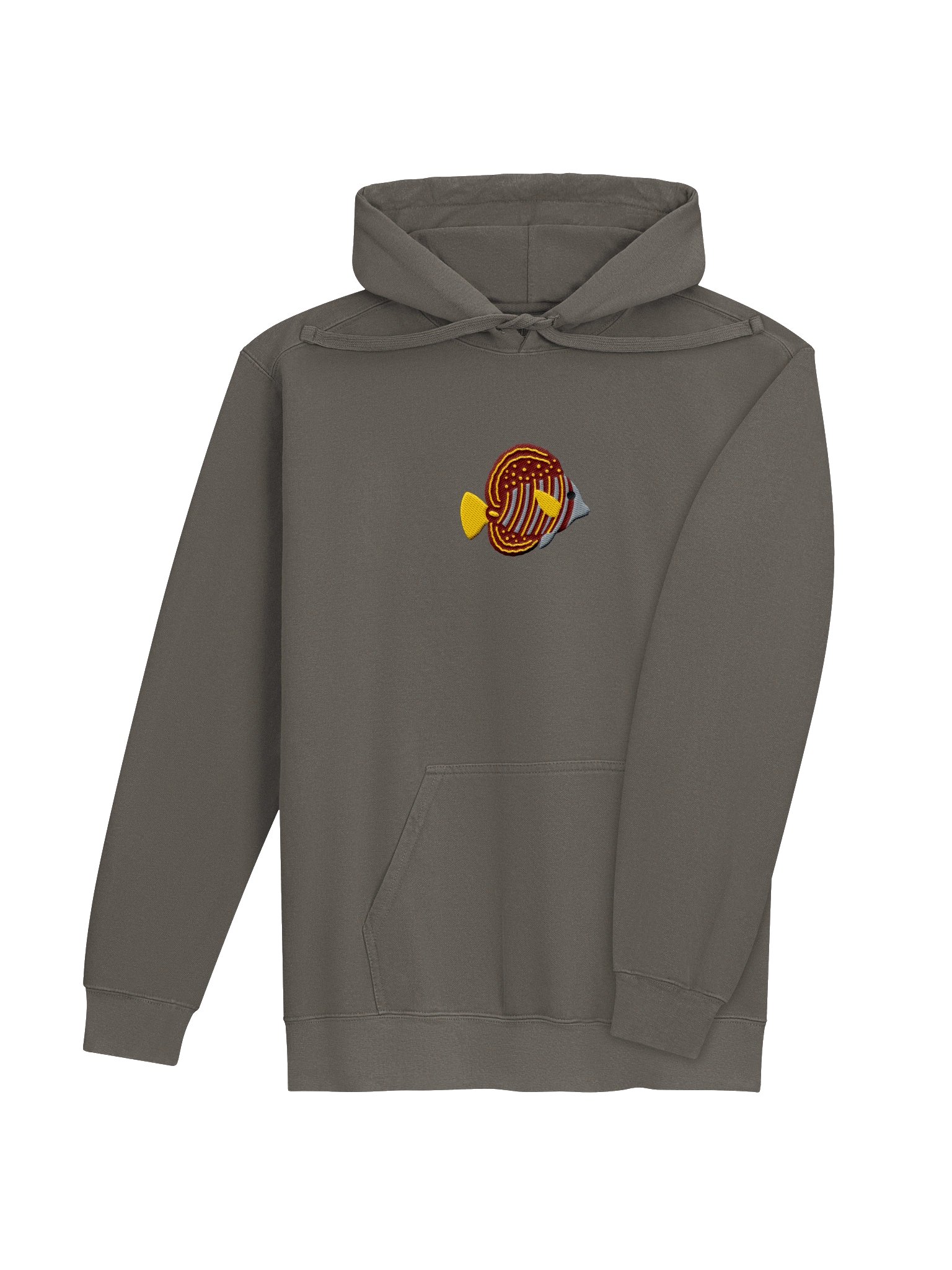 Sailfin Tang Embroidered Hoodie | Saltwater Reef Aquarium Fish & Ocean Lover Apparel product image (8)
