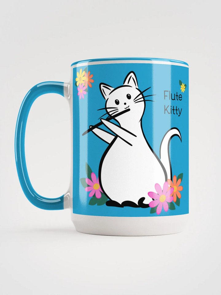 Flute Kitty Mug 15 oz - C Flute product image (2)