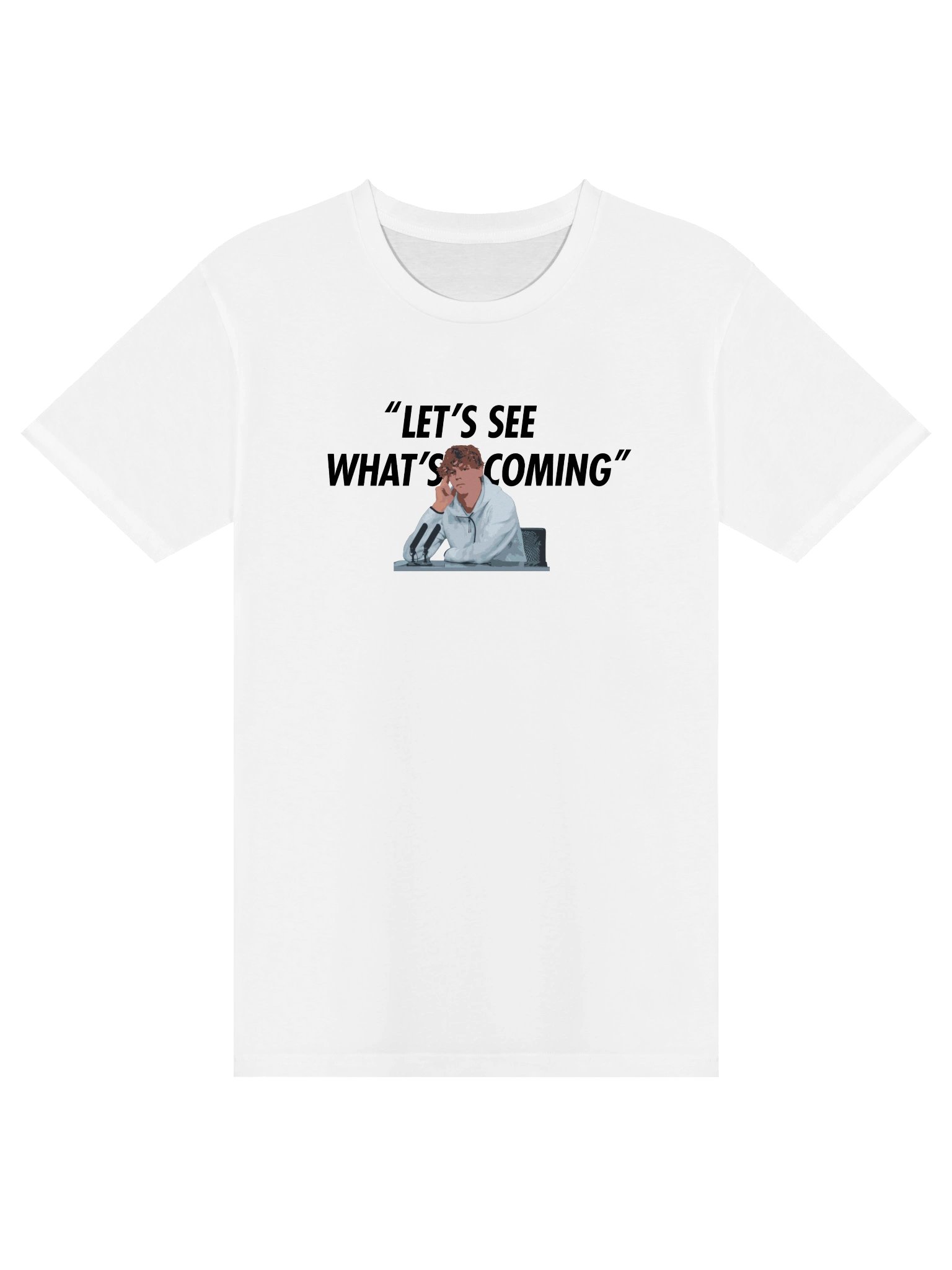Jannik Sinner Press Conference tee product image (1)