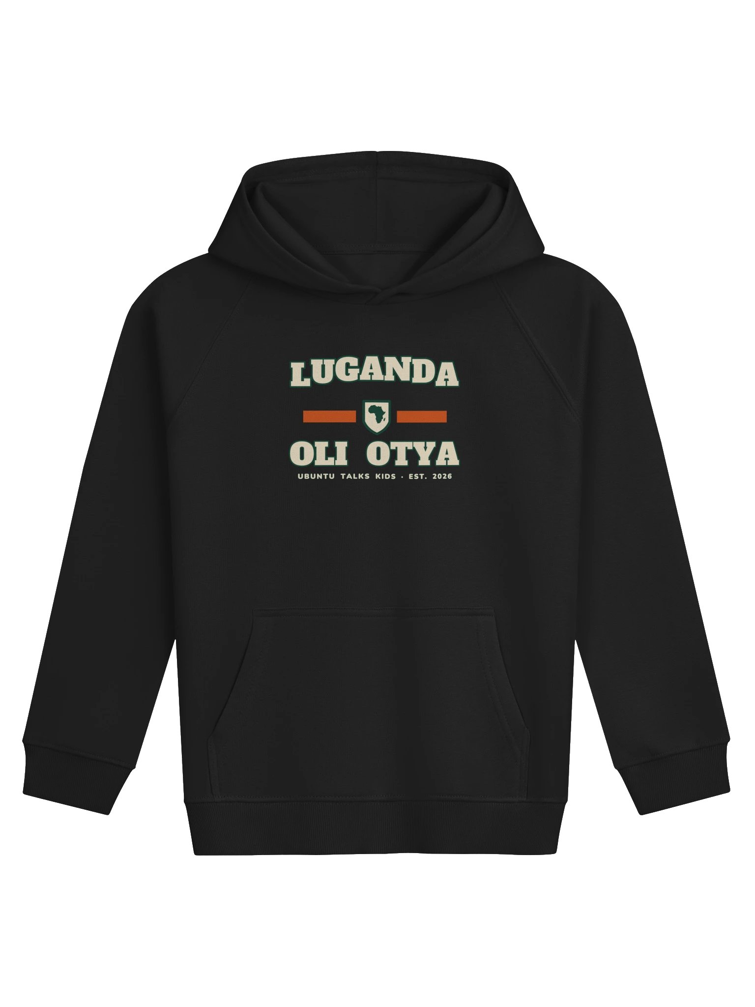 Little Language Club — OLI OTYA | Luganda Kids Eco Hoodie product image (1)
