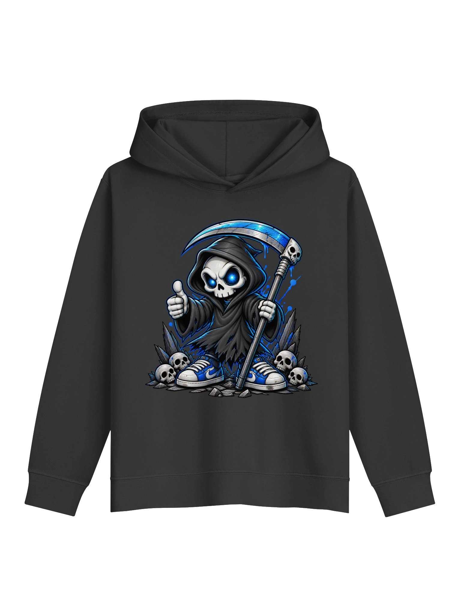 Thumbs-Up Reaper Youth Hoodie product image (2)