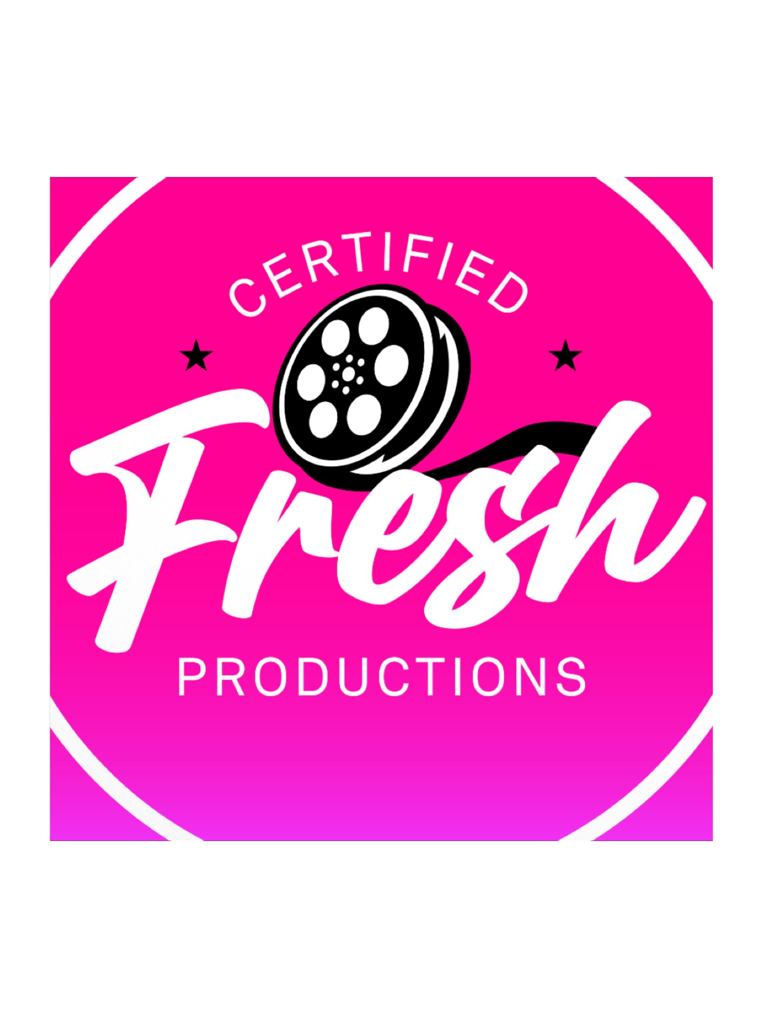 Certified Fresh Productions Logo Sticker product image (1)