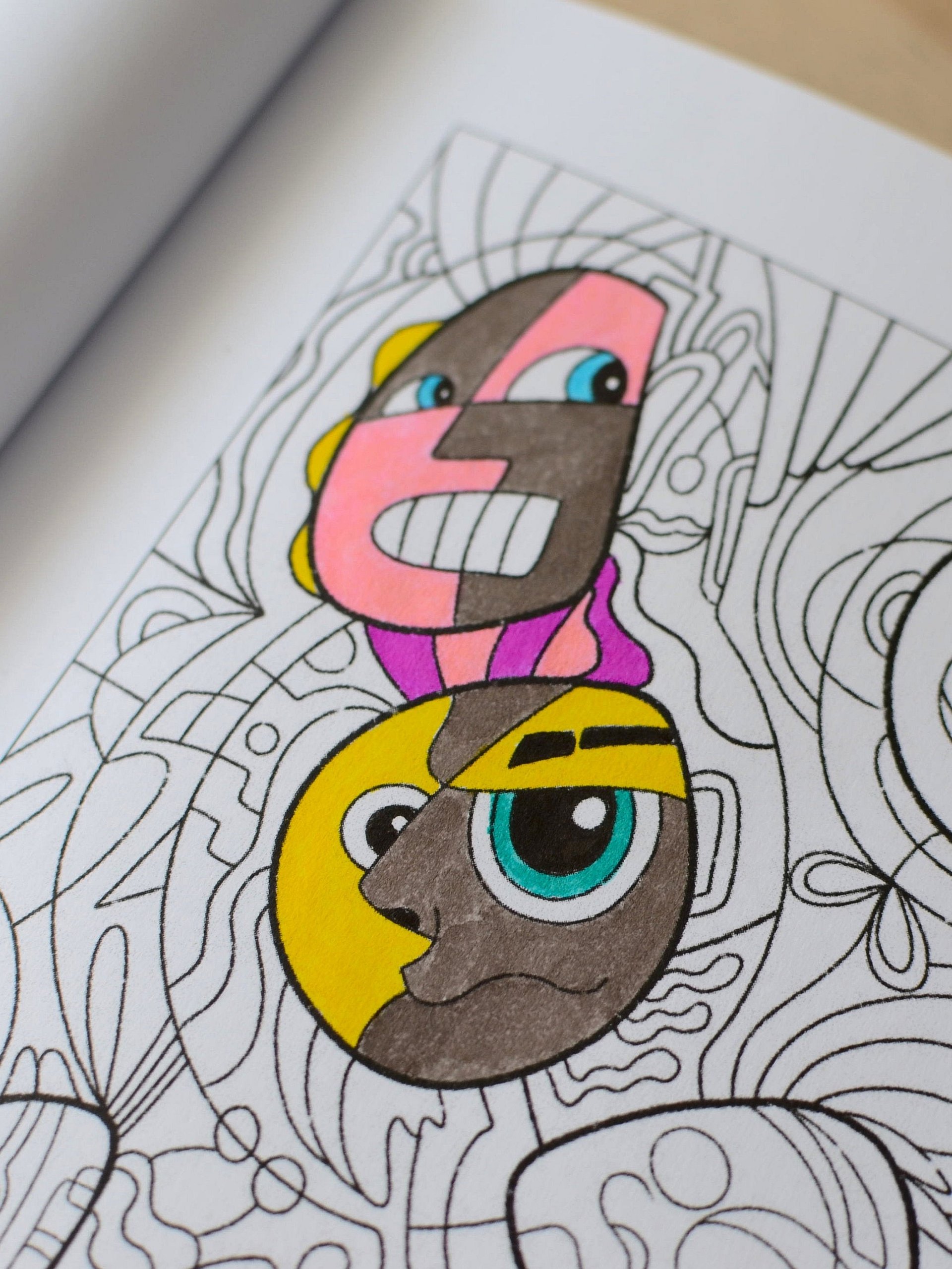 Fragmented Souls Colouring Book product image (6)