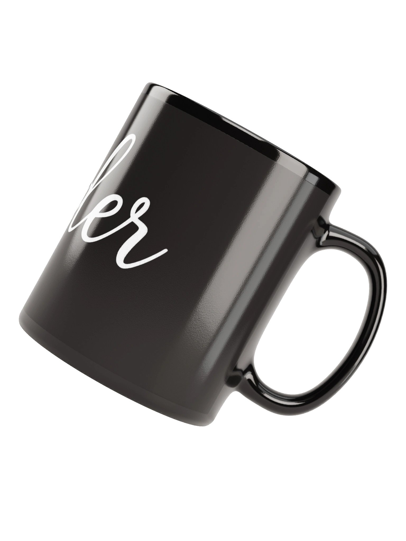 One-Word Mug Black: reader product image (4)