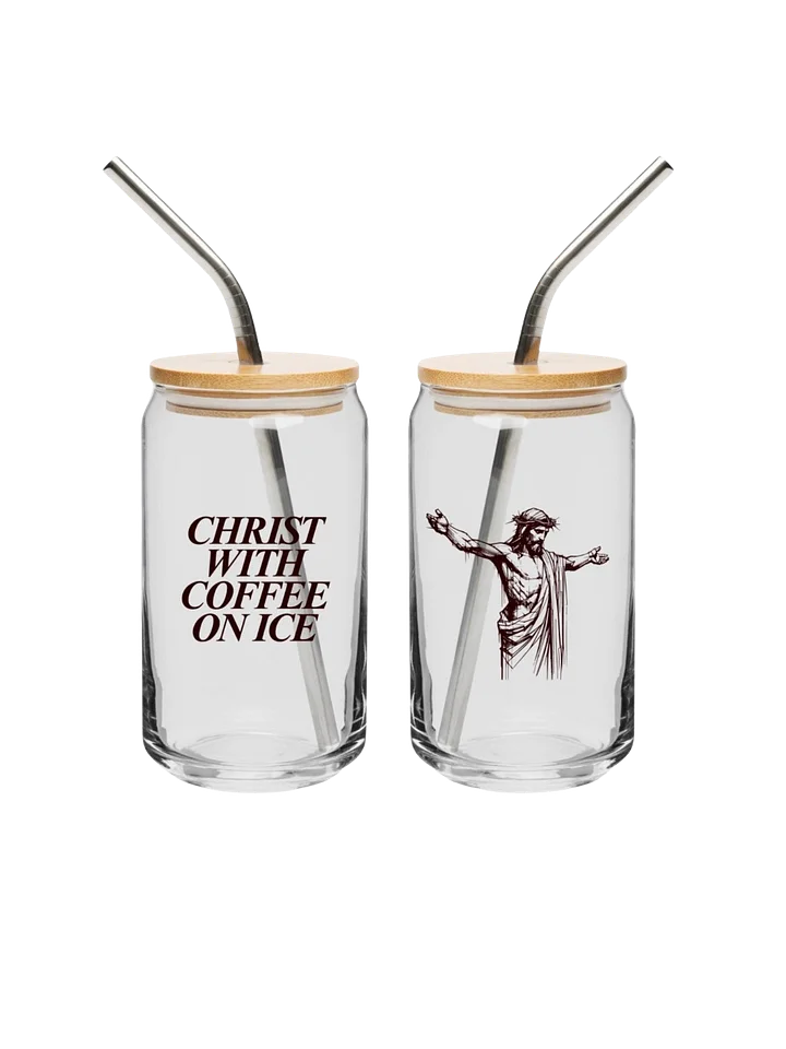 CWCOI glass tumbler - black product image (1)