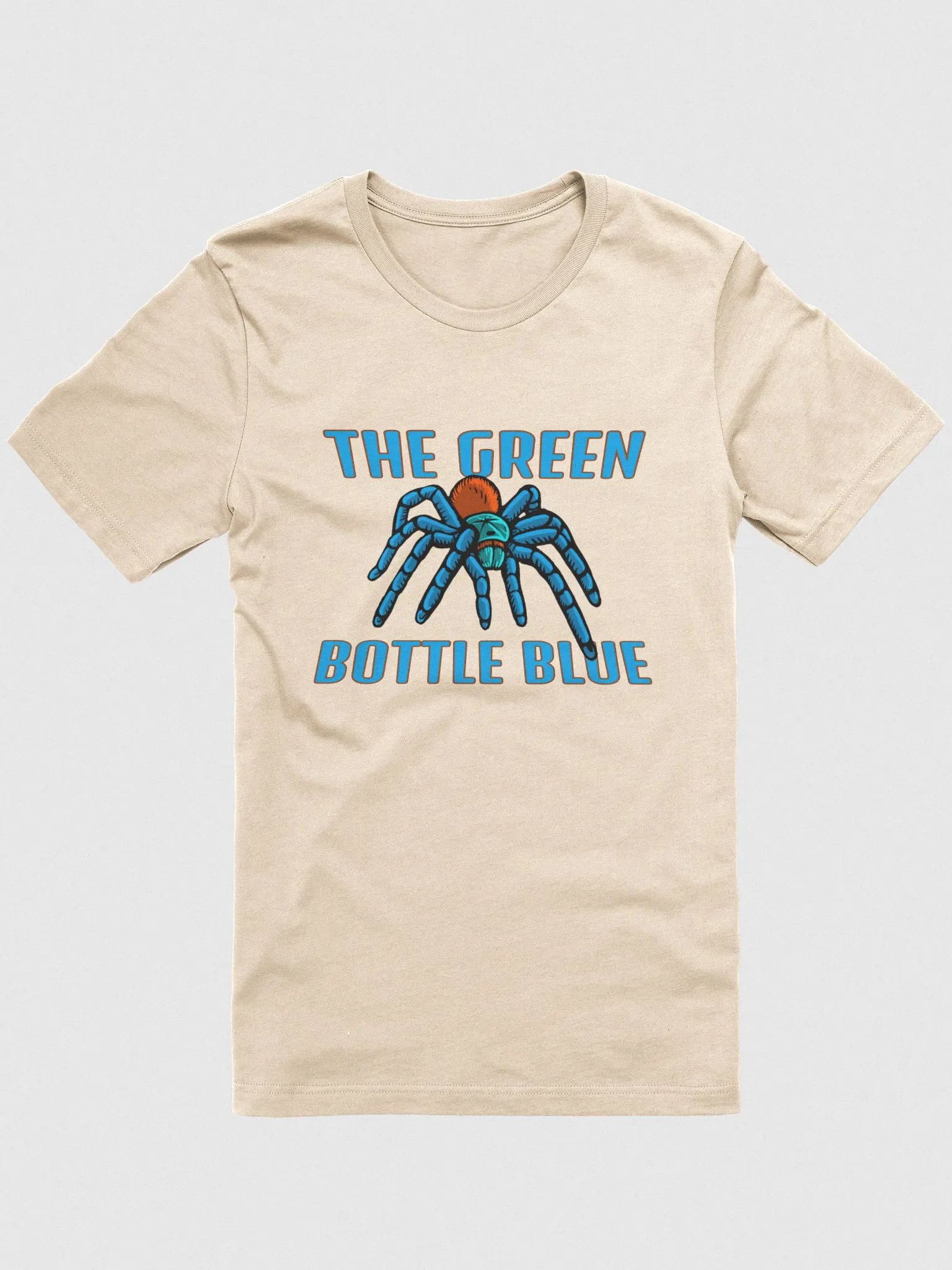 Green Bottle Blue Tshirt product image (1)