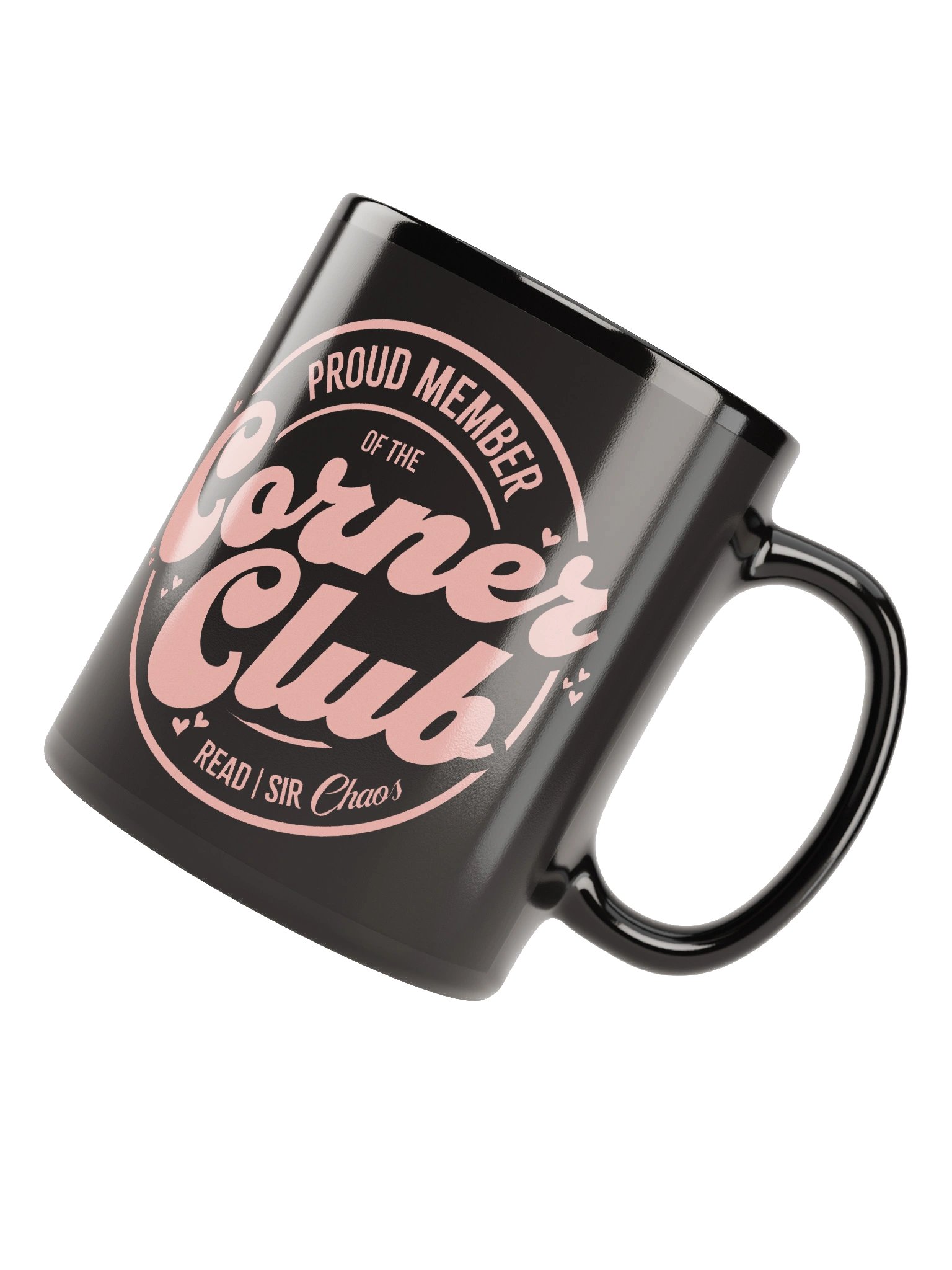 Corner Club Black Mug product image (6)