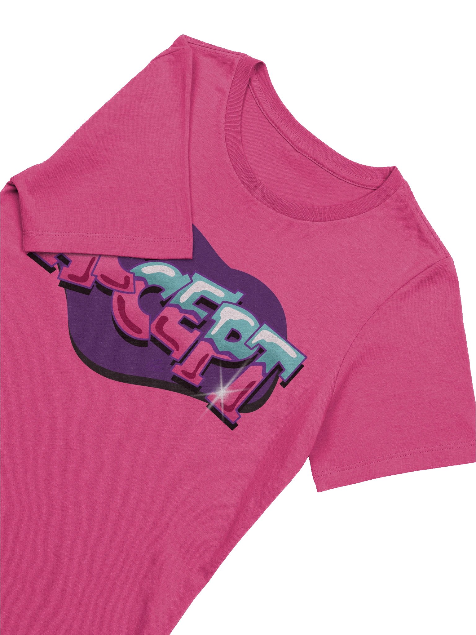 "ACCEPT" - Kawaiifiti Style - Women's Relaxed-fit T-Shirt (Light) product image (17)