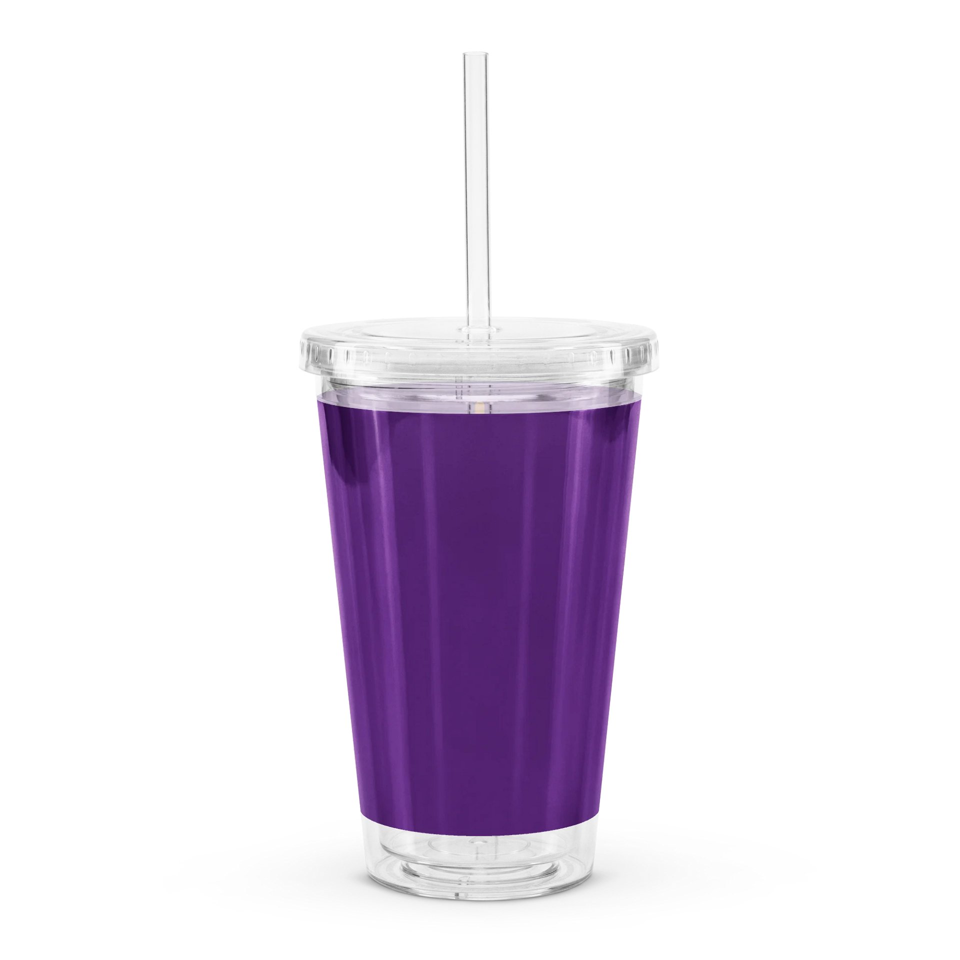 Theology Isn't Just for Boys Double Wall Clear Plastic Tumbler product image (2)