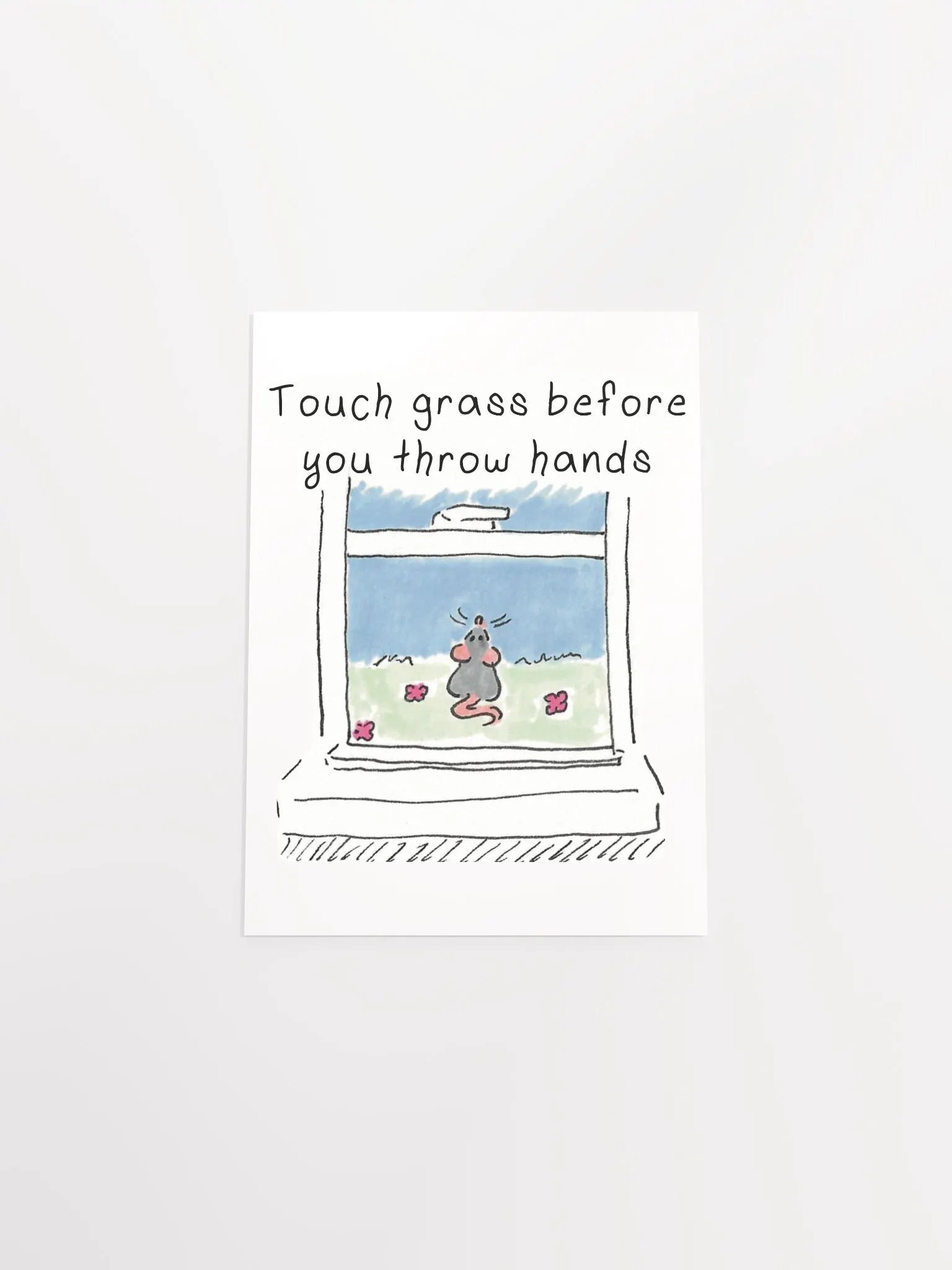 Touch Grass Print product image (28)