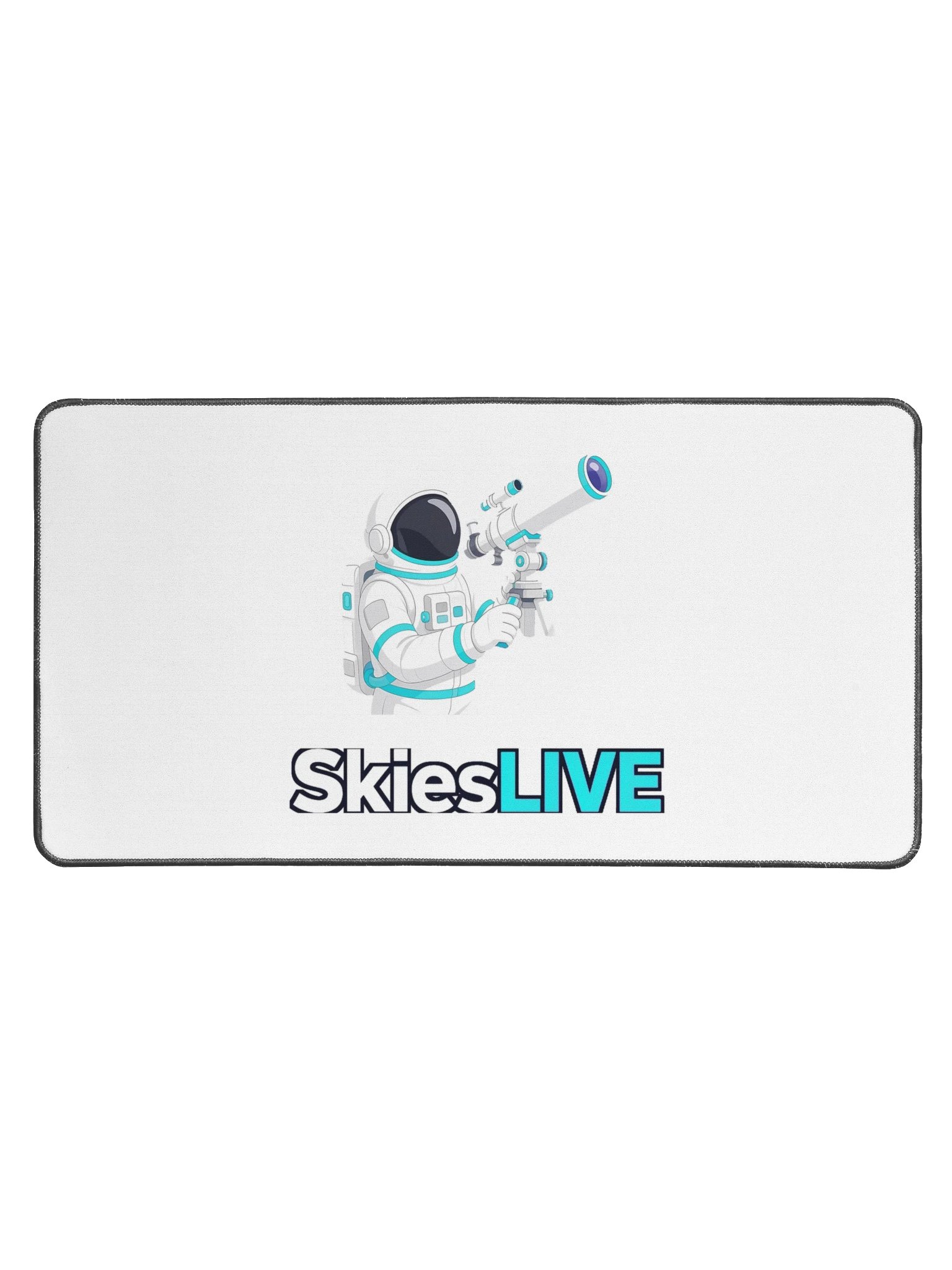 SkiesLIVE Astronaut Desk Mat (White) product image (1)