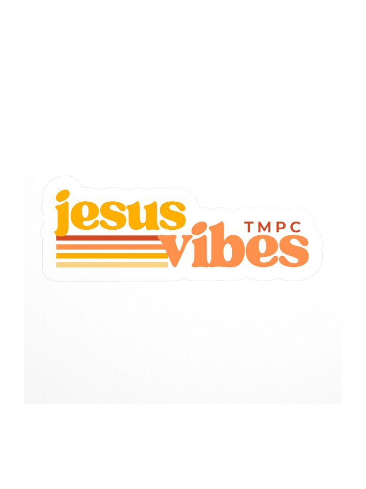 Jesus Vibes Sticker product image (1)