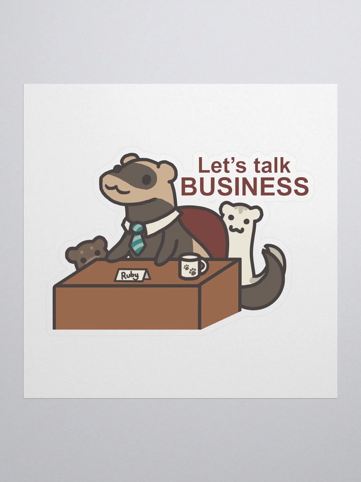 Business Ferret Sticker product image (2)
