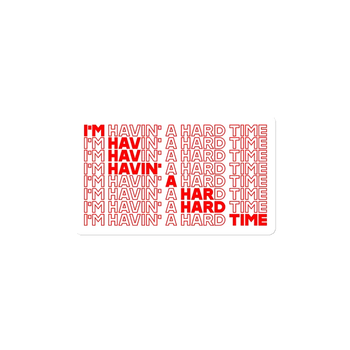 hard time magnet product image (1)