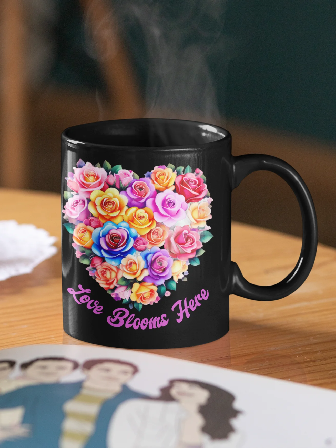 Sip in Love: Love Blooms Here Coffee Mug product image (1)