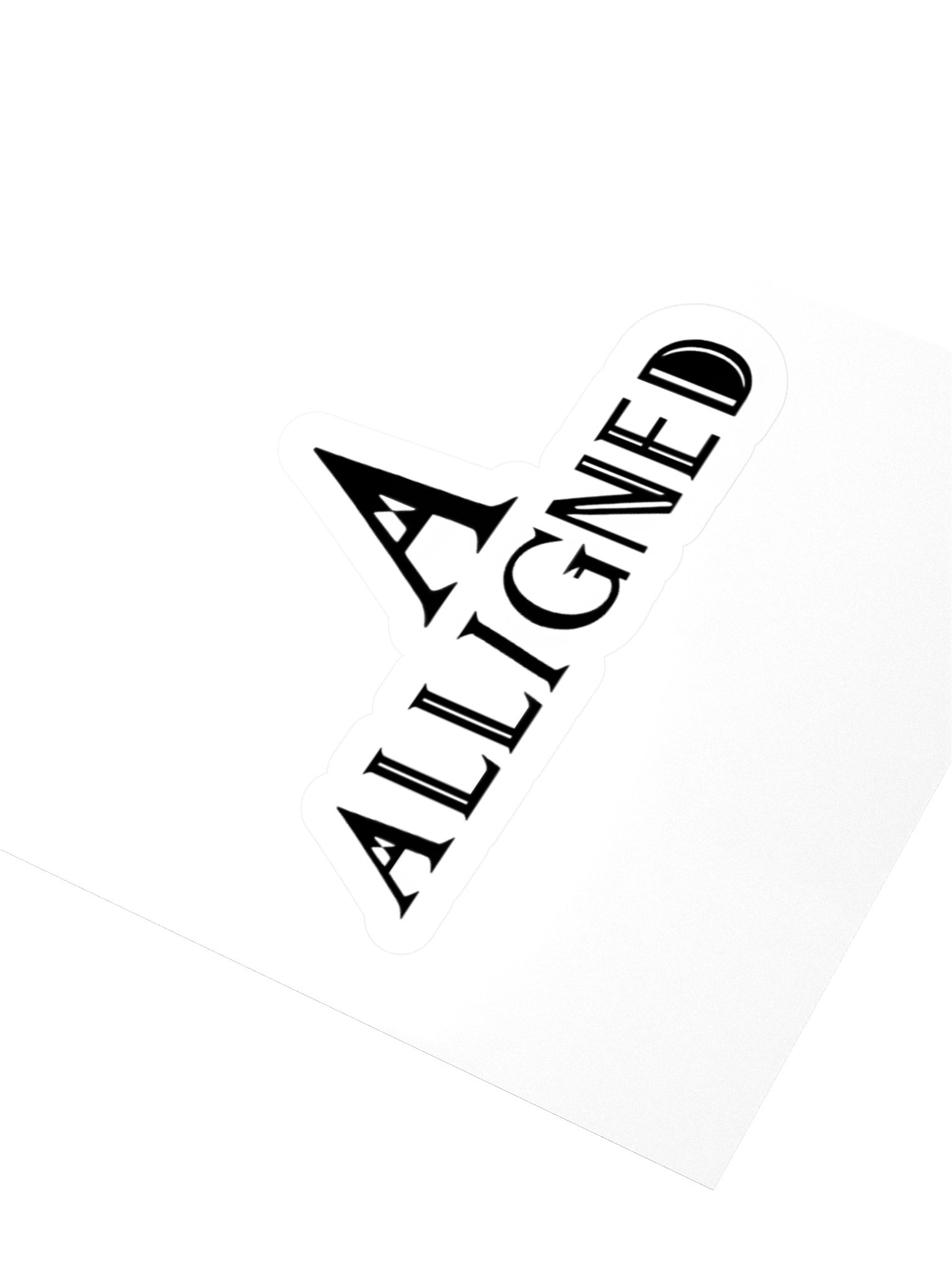 ALLIGNED A Kiss Cut Sticker product image (11)