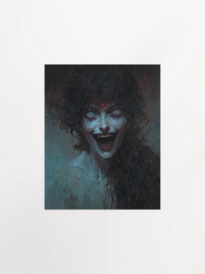Screaming Azure Matte Poster product image (3)