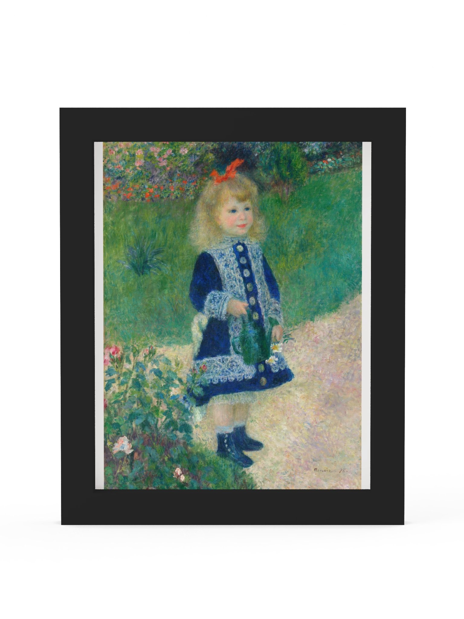 Renoir, A Girl with a Watering Can (1876) Fine Art Print product image (71)