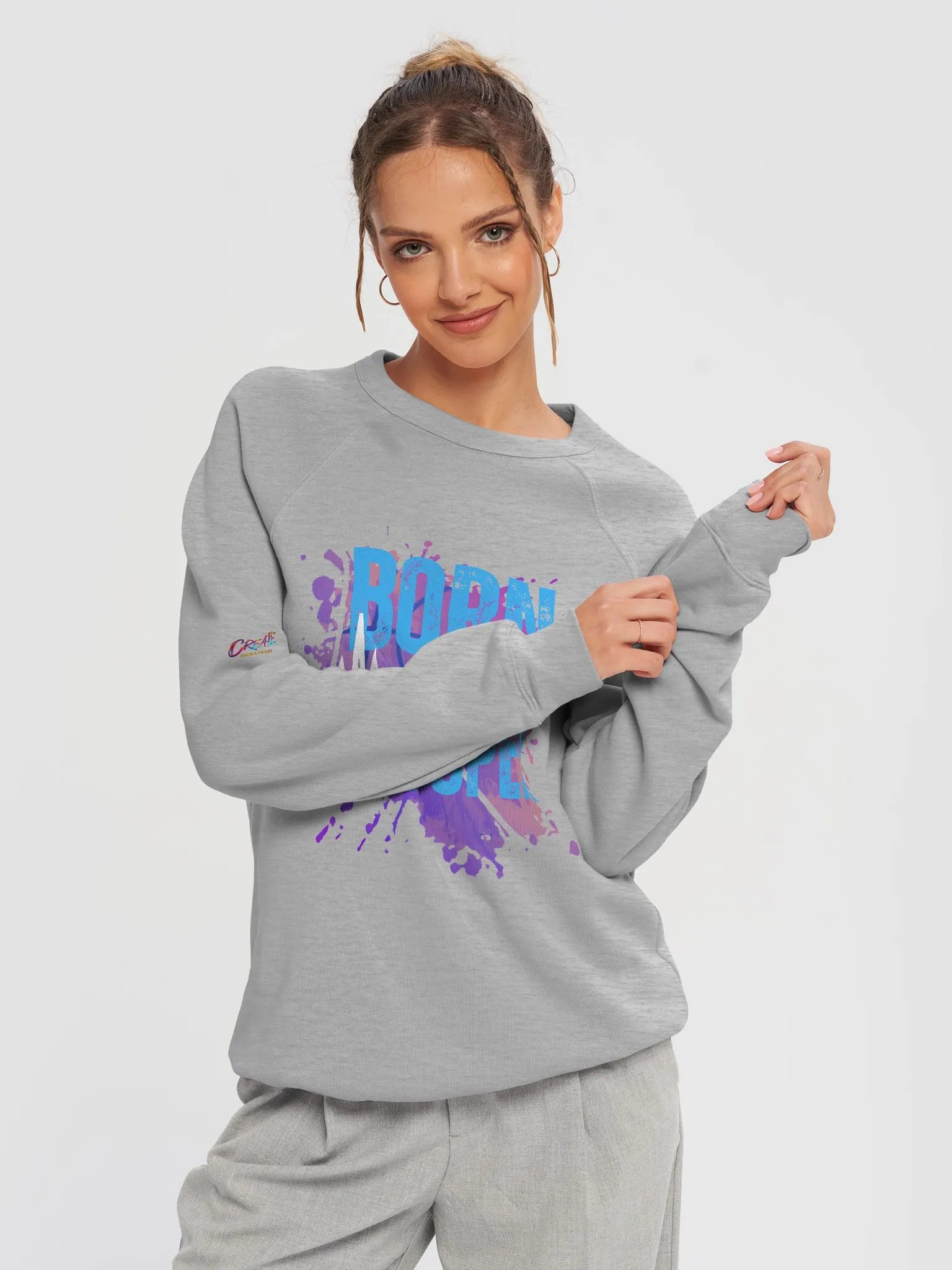 Born to Prosper Unisex Fleece Sweatshirt product image (4)