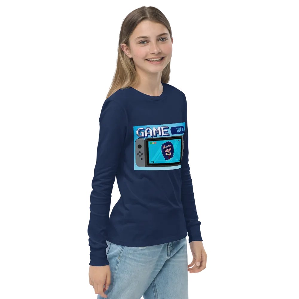 Youth Game On Long Sleeve Top product image (7)