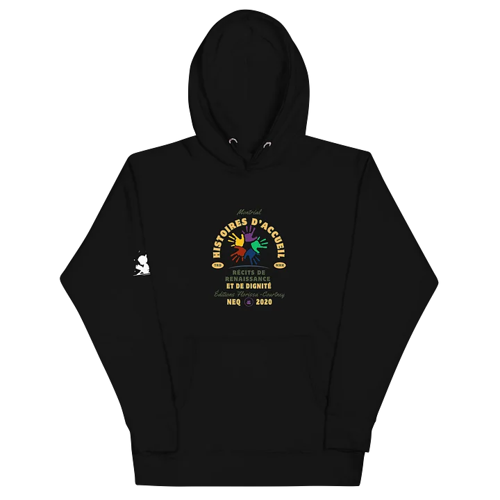 Histoires d’Accueil Handprint Emblem Hoodie product image (2)
