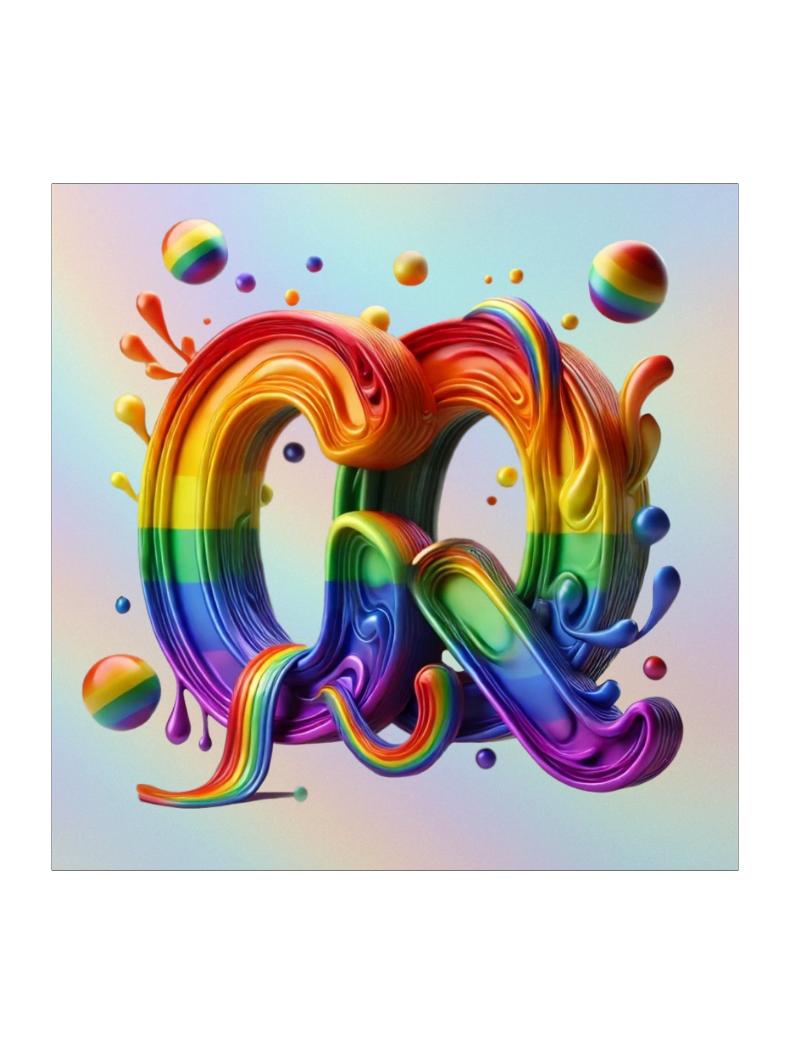 CQ Radiant Logo Sticker product image (2)