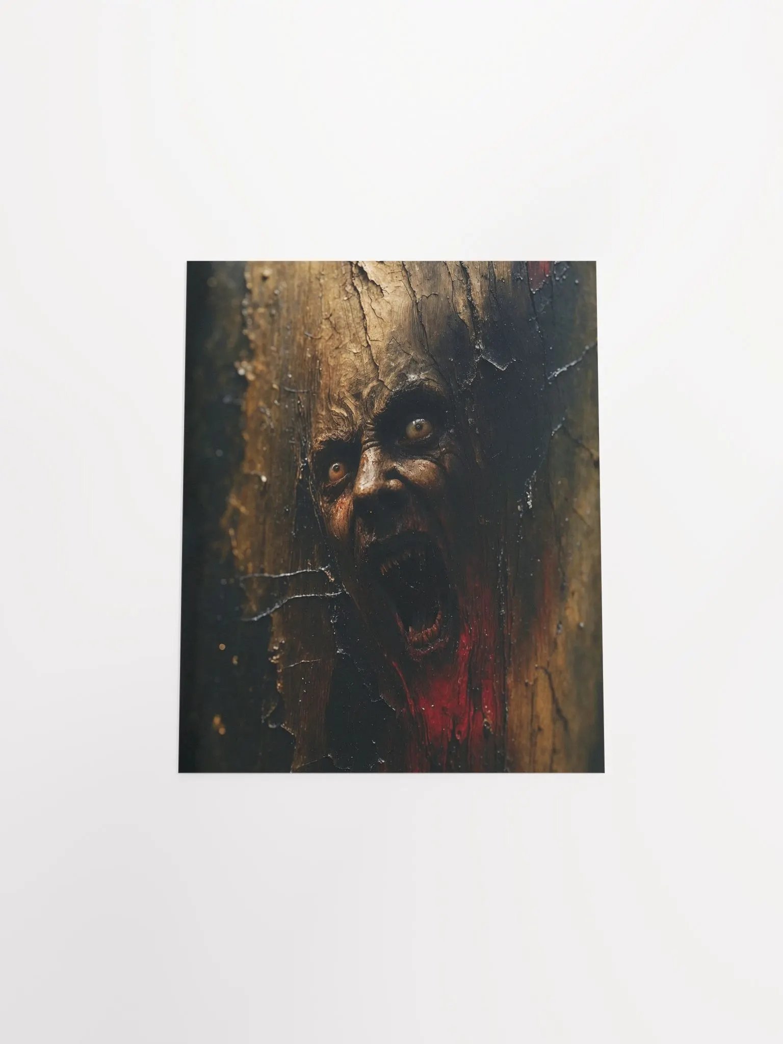 Haunted Scream Matte Poster product image (41)