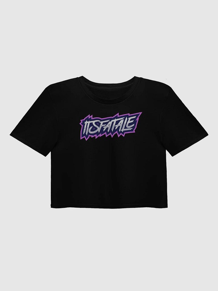 itsFatale Purple Outline Women's Crop product image (1)