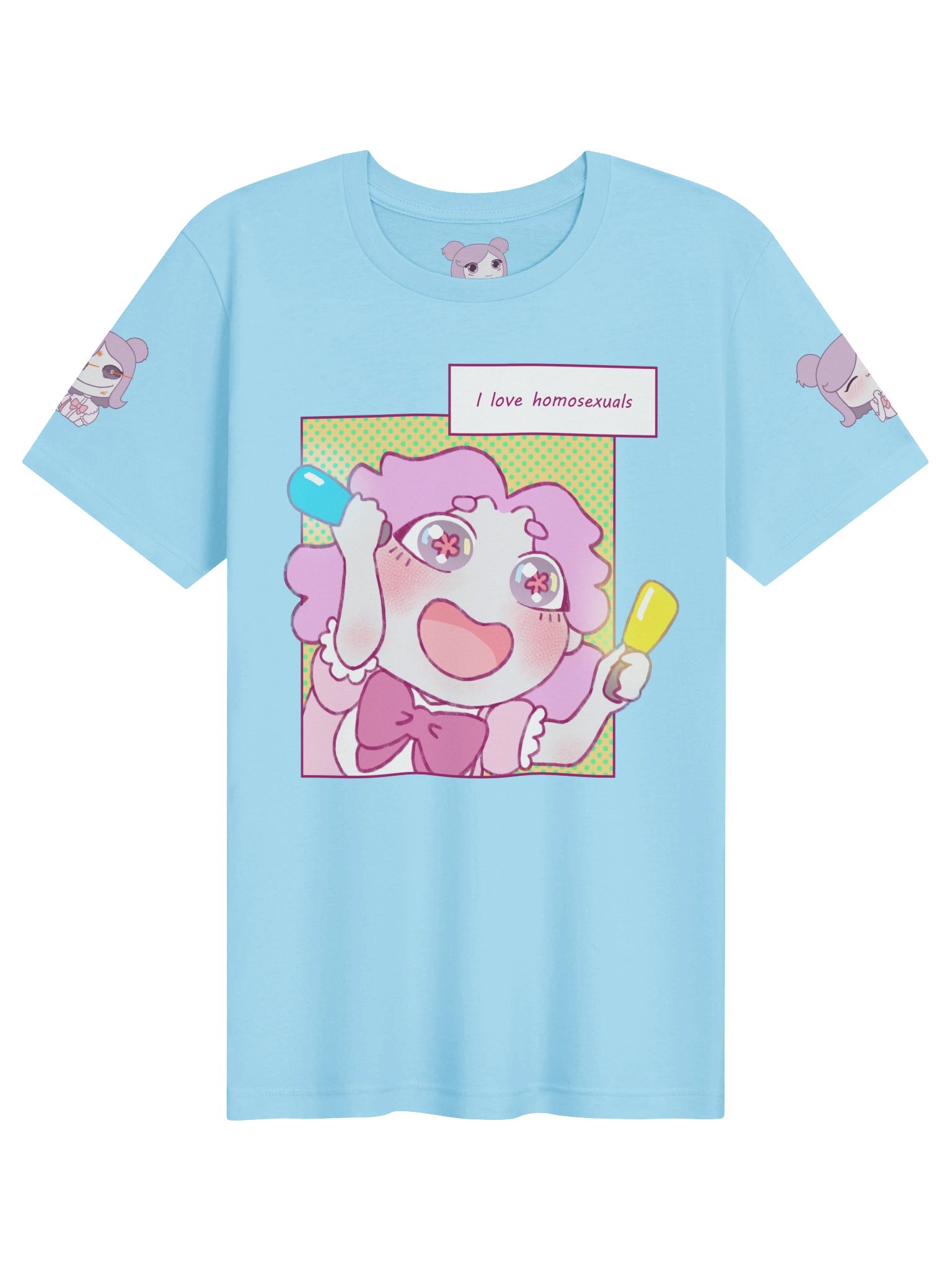 I Love Homosexuals! Deluxe Shirt product image (7)