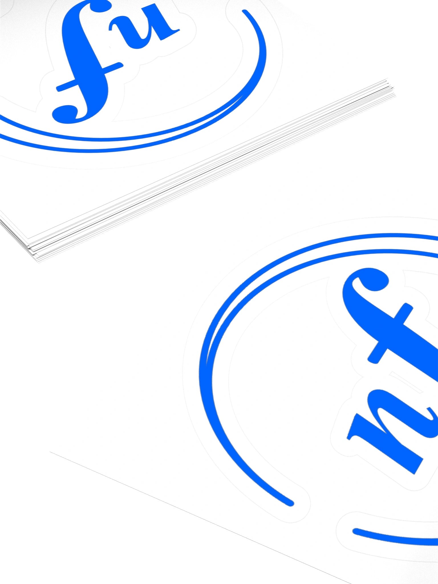 nienteForte Sticker product image (4)