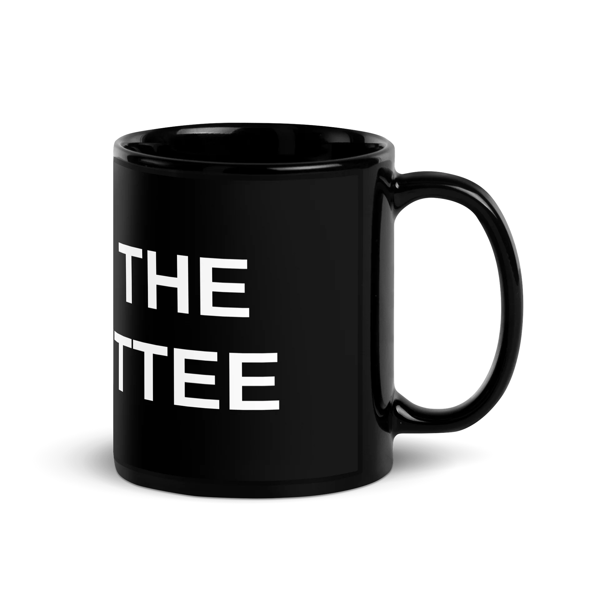 Quiet The Committee Mug - Black product image (2)