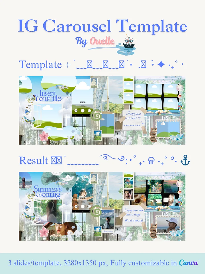 Summer's Story Moodboard Carousel (Template) product image (2)