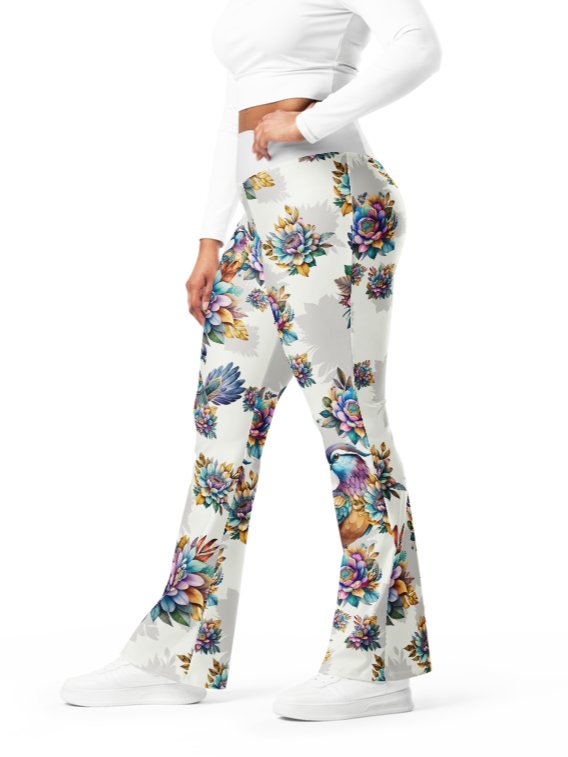 Garden of EDEN-Flare Leggings product image (10)