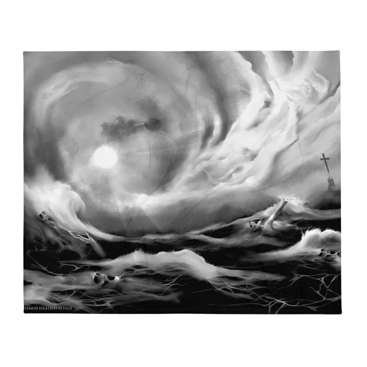 Lost Souls of Water and Air Throw Blanket product image (1)