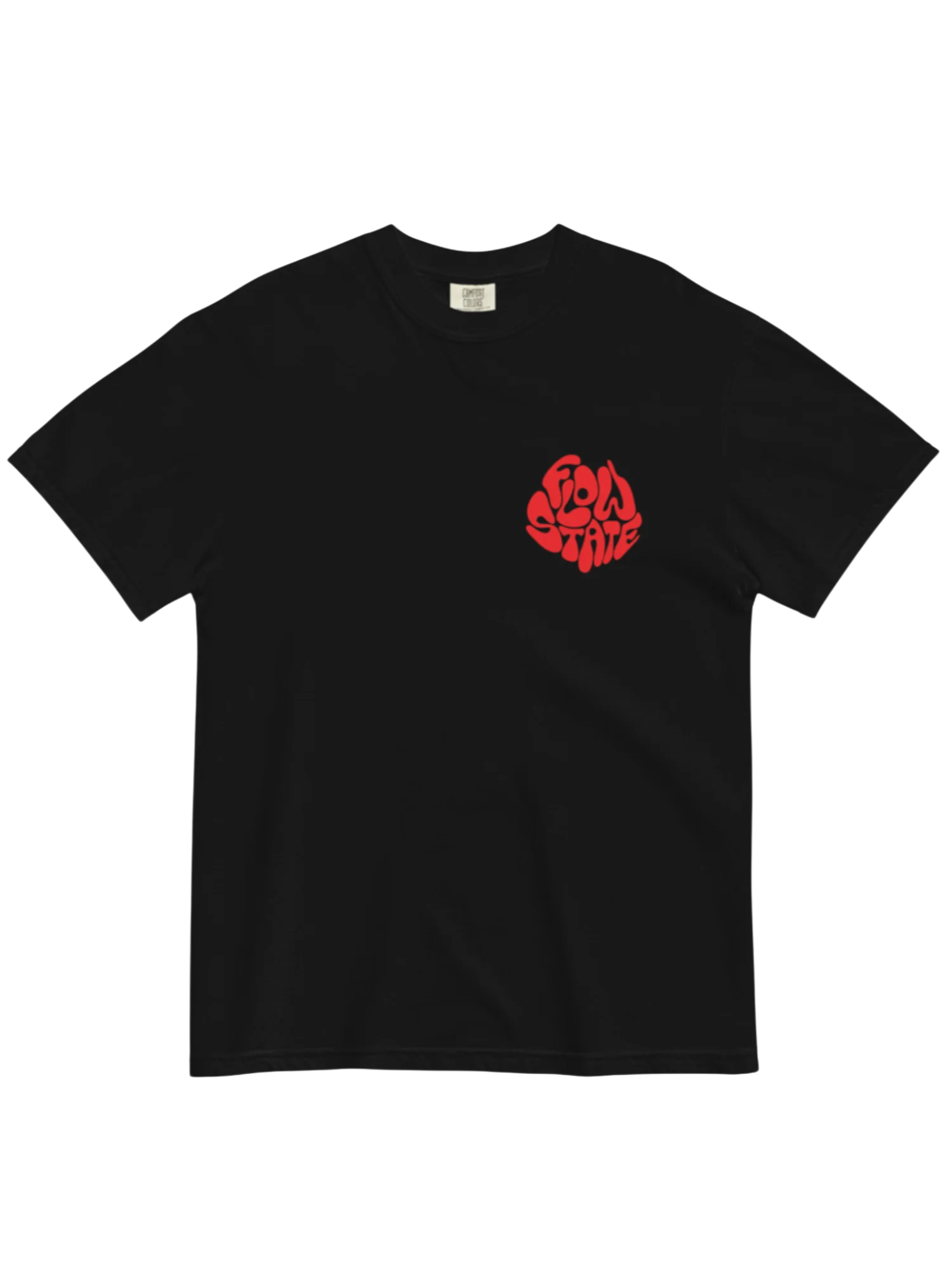 Flow State T-Shirt (Red and Yellow) product image (1)