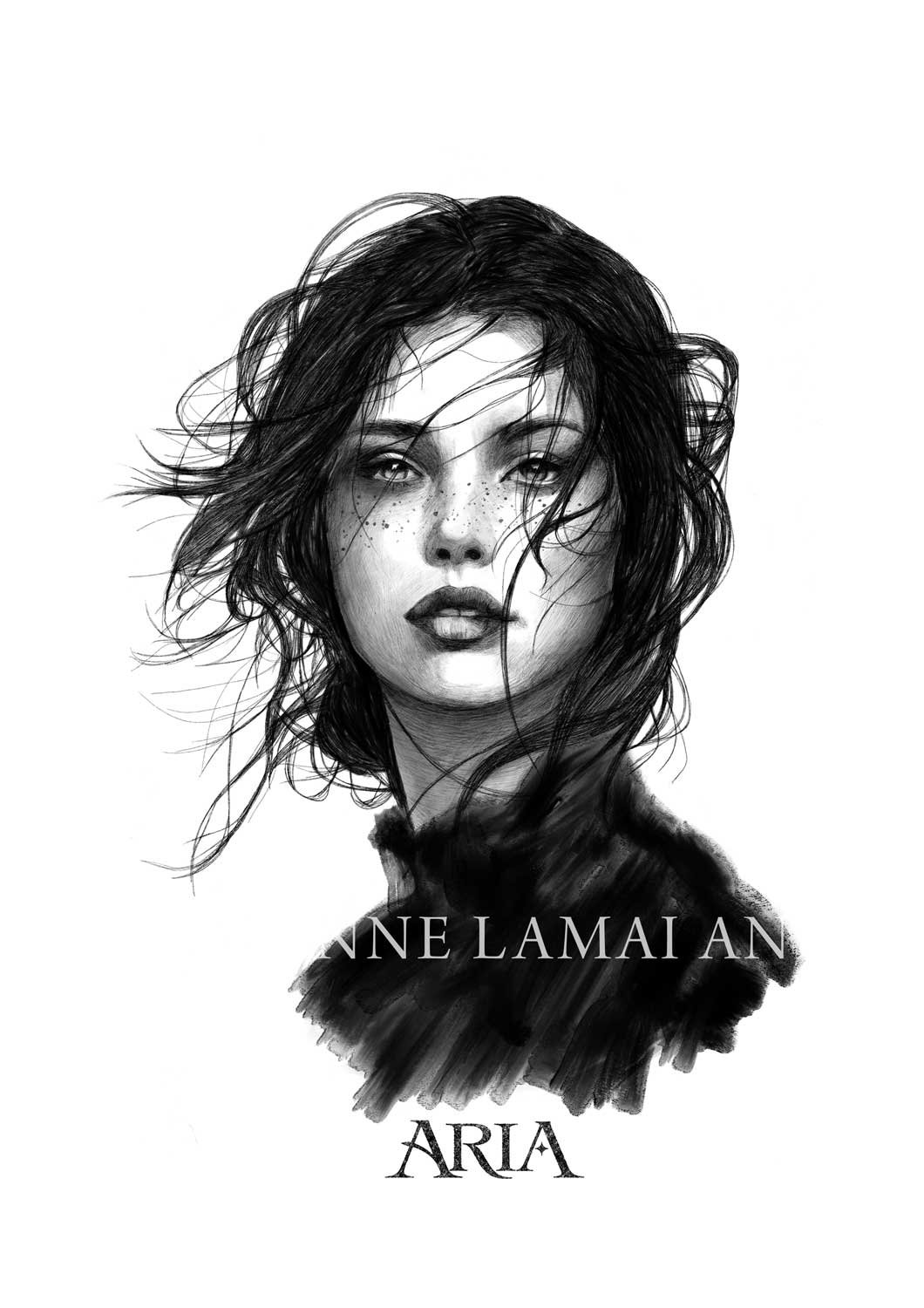 Aria | The Heart of Shadow Art Print product image (1)