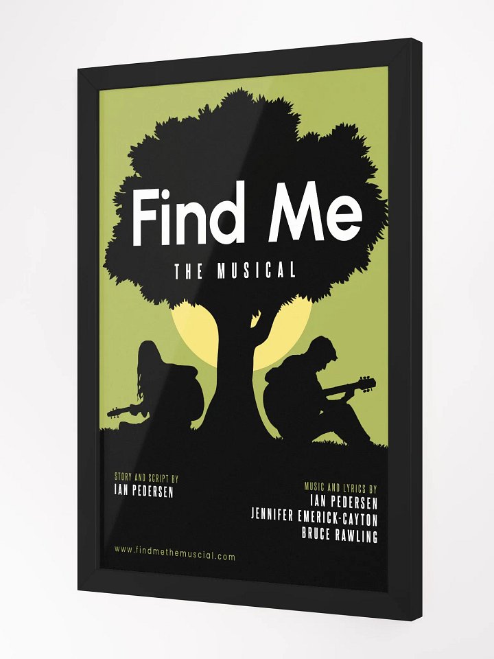 Find Me The Musical Framed Poster 2 product image (2)