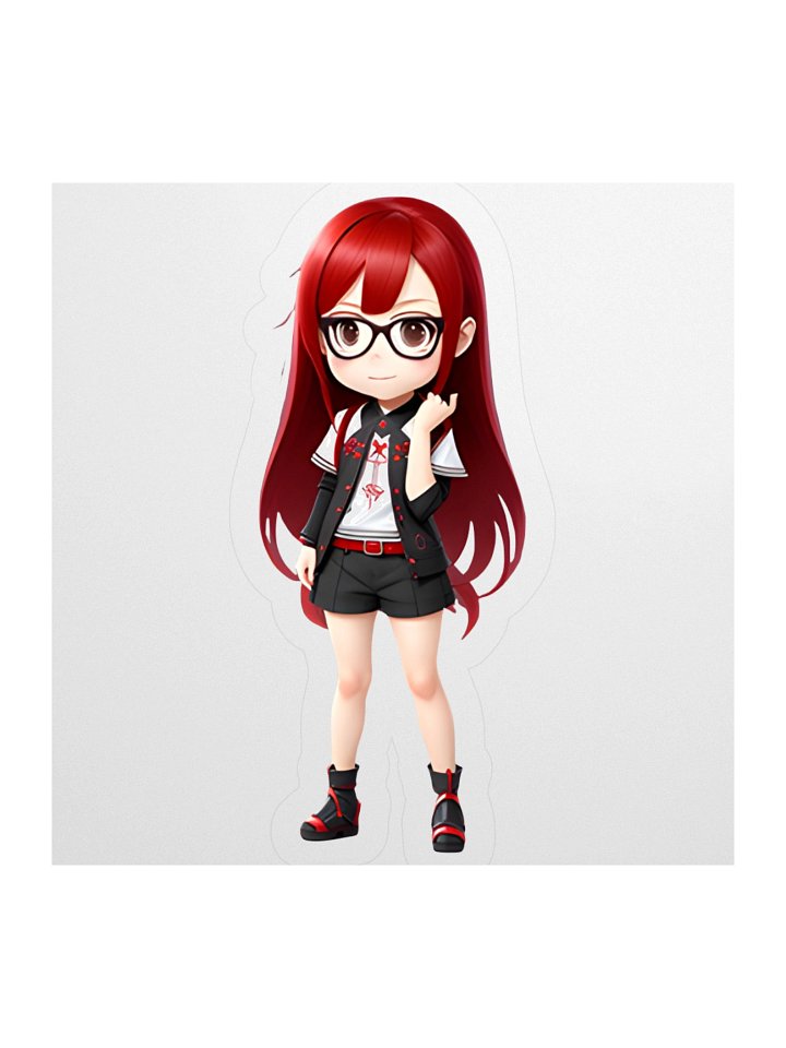 (RED CHIBI) K STICKERS product image (2)