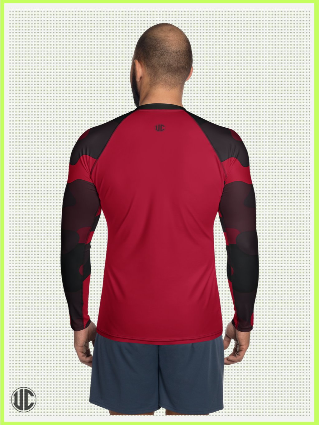 Roxy’s Urban Camo – Men’s Rash Guard product image (2)