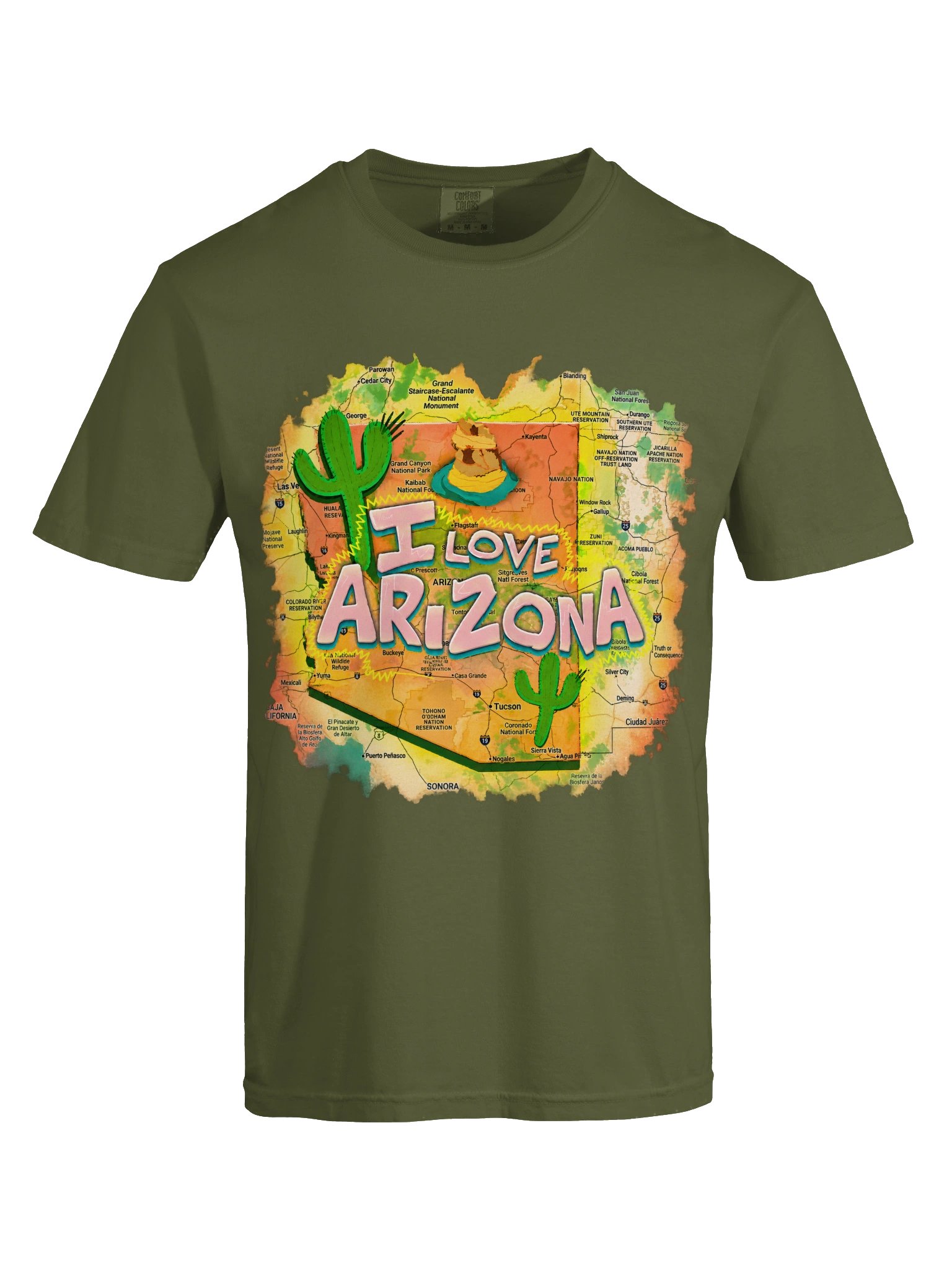 I Love Arizona™ Tee - Green product image (5)