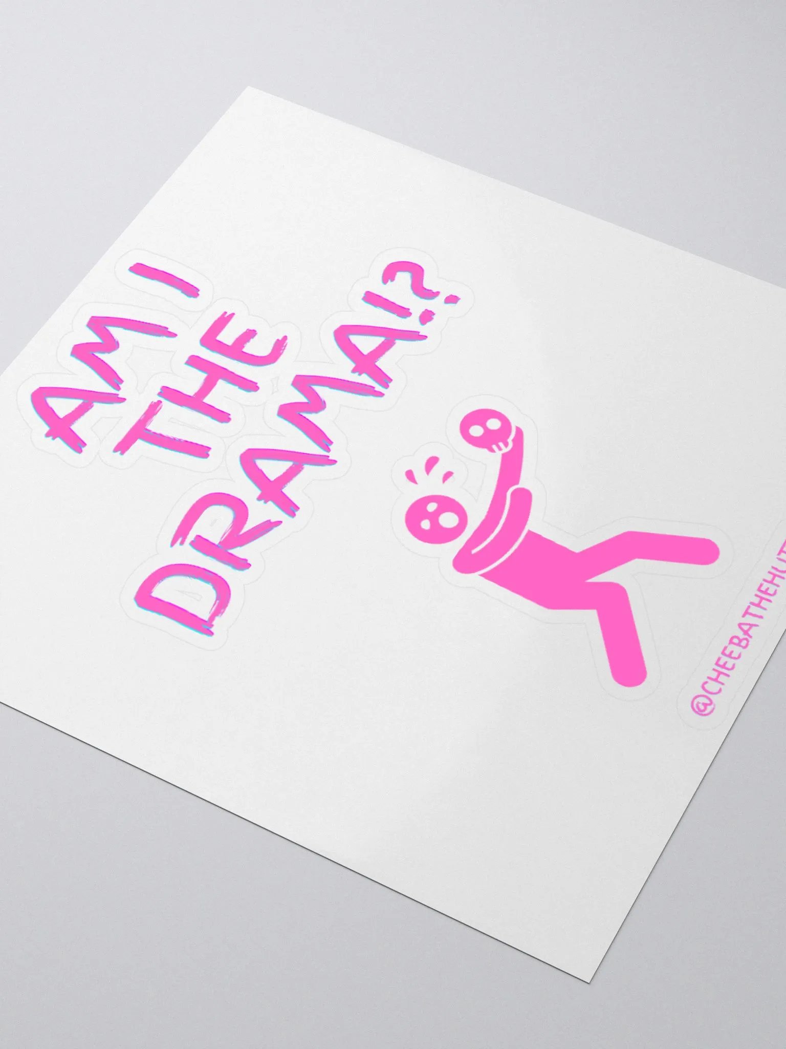Am I The Drama!? Sticker product image (3)