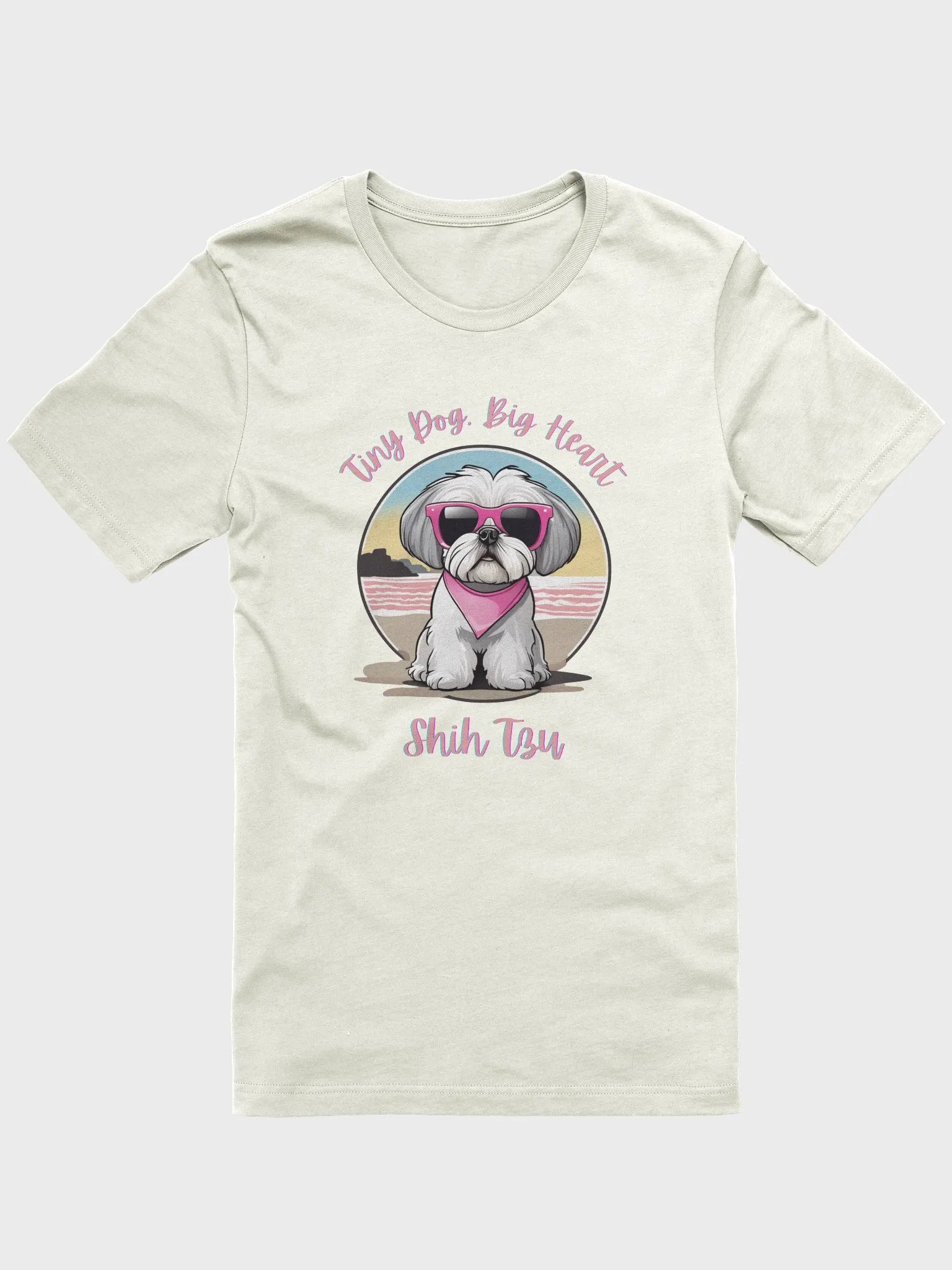 Cute Shih Tzu Shirt Tiny Dog Big Heart! product image (8)