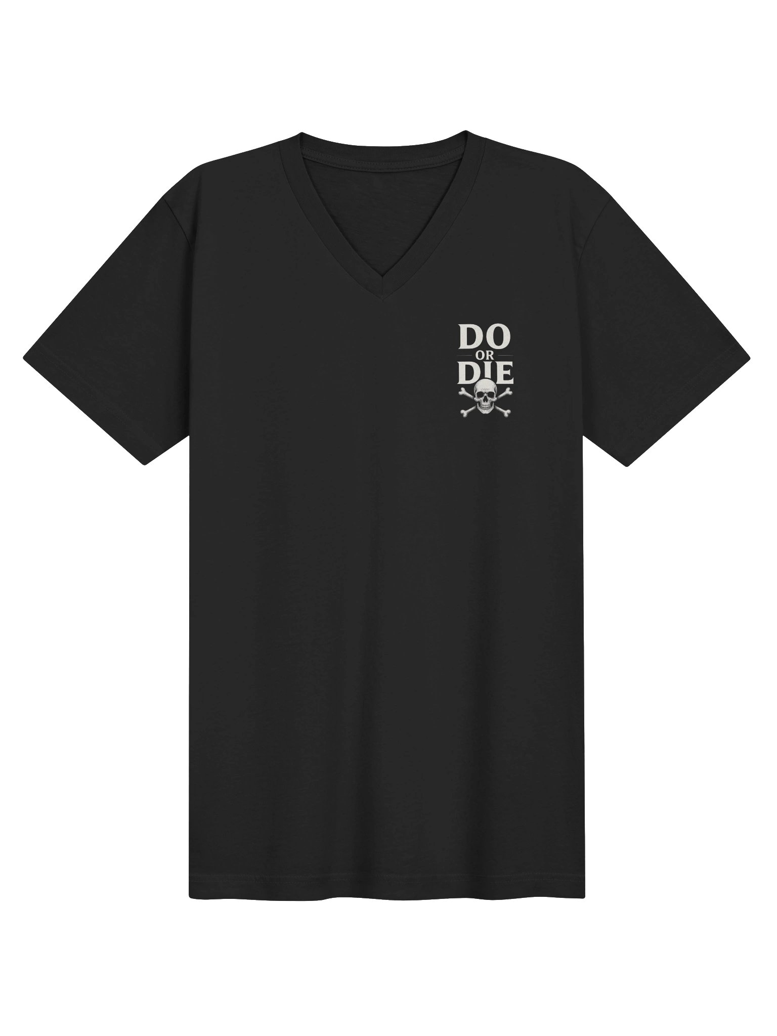 Do or Die Skull V-Neck Tee product image (3)