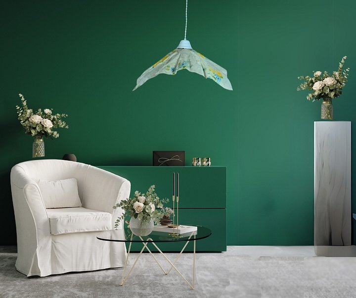 Vintage Rose Pendant Light product image (2)